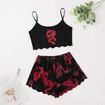 Plus Size Lingerie and Underwear and Women  Silk Satin Pajamas Set 3pcs Floral Lace Sleepwear with Robe Black Sexy Lingerie for Women 4081