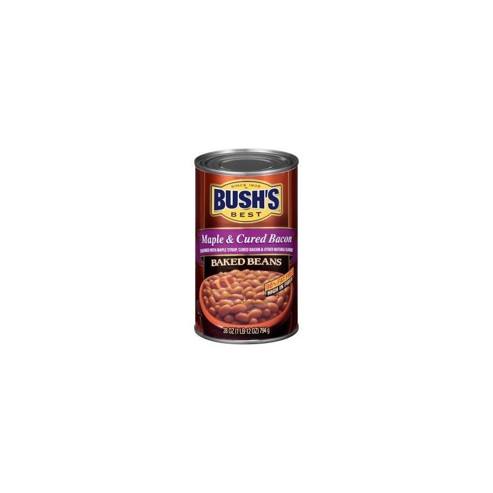 Bush's Maple Cured Bacon Baked Beans - 28oz