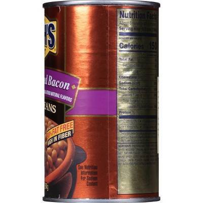 Bush's Maple Cured Bacon Baked Beans - 28oz thumbnail