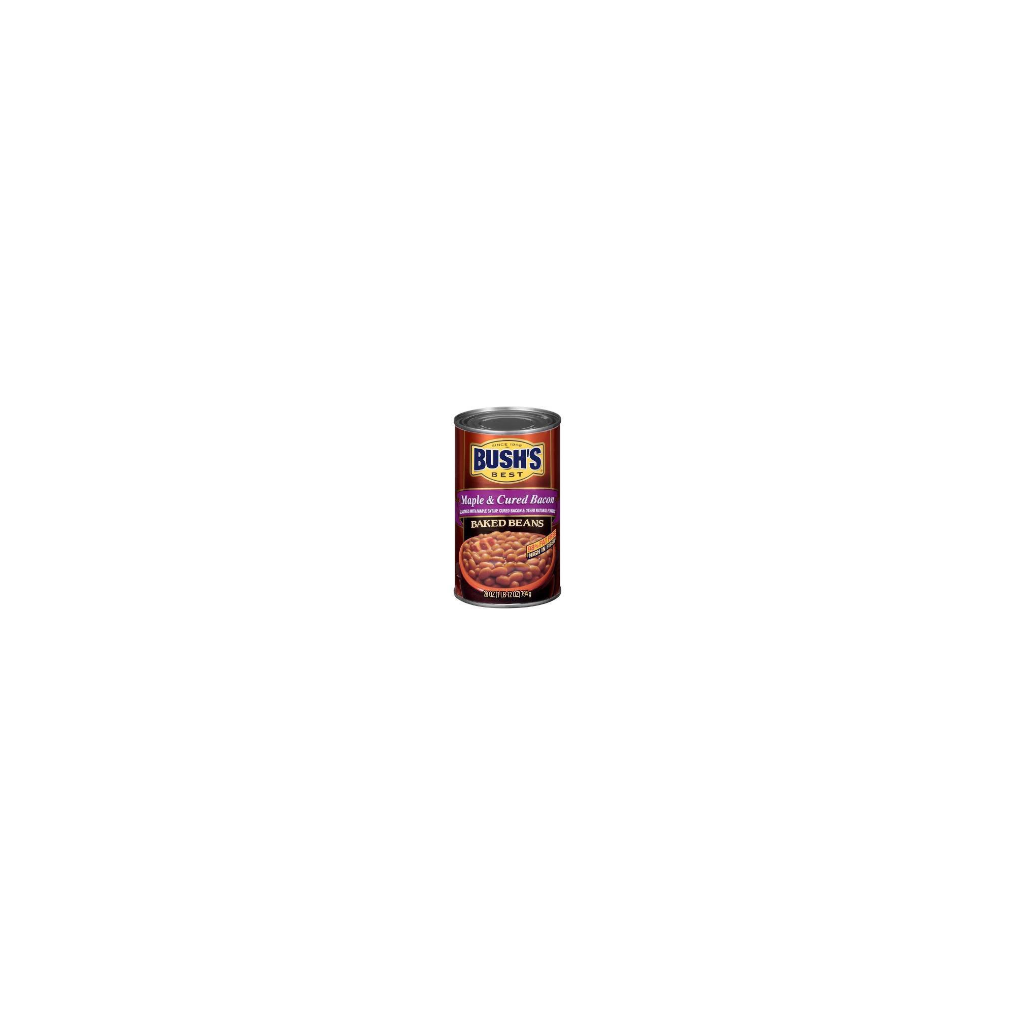 Bush's Maple Cured Bacon Baked Beans - 28oz thumbnail