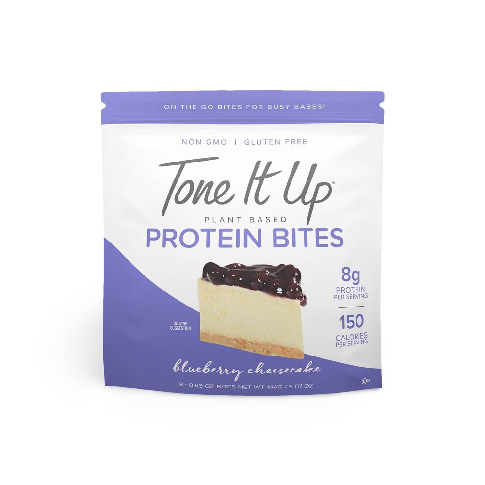 BLUEBERRY CHEESECAKE PLANT BASED PROTEIN BITES, BLUEBERRY CHEESECAKE