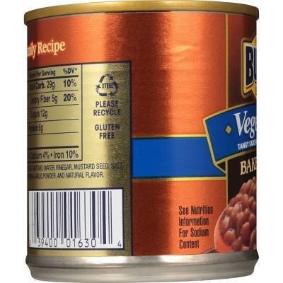 Bush's Vegetarian Baked Beans - 8.3oz thumbnail