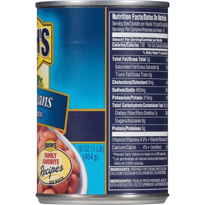 Bush's Pinto Beans - 16oz thumbnail