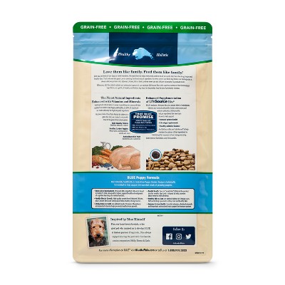 Blue Buffalo Puppy Grain Free Chicken - Dry Dog Food - 5lb Bag, Size: 5 Lbs thumbnail