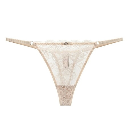 Kcodviy Women S Lace up Cut Out Thong Breathable Underwear Women Panties Thongs Pack Women Bikini Underwear Barely There Bras for Women 4742 Underwear