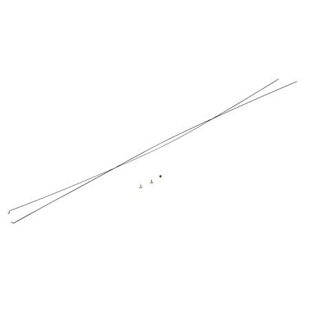 ParkZone 4722 Pushrod with Quick Connector: Radian
