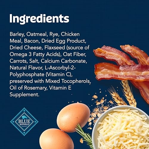 Blue Buffalo Health Bars Mini Crunchy Dog Biscuits  Oven-Baked with Natural Ingredients  Bacon  Egg & Cheese  16-oz Bag thumbnail