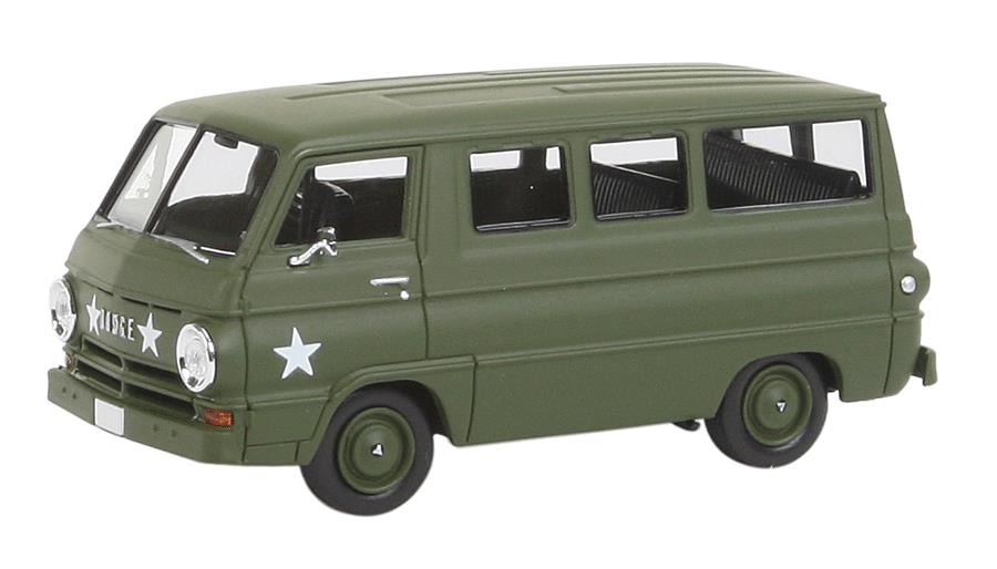 Brekina Automodelle 34312 1:87 Dodge a 100 Passenger Van - US Army