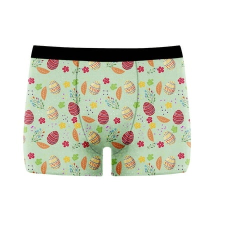 Plus Size Lingerie and Underwear and Happy Easter Herren Boxershorts Eier Unterwäsche Bequem Weich Style 4 Black Sexy Lingerie for Women 5954