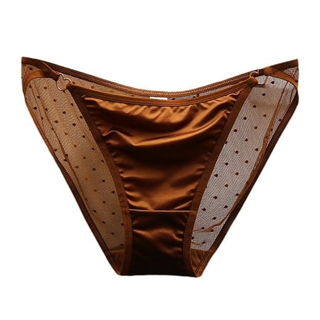 Barely There Bras for Women 4742 Women S Low Waist Lace Briefs Solid Color Cotton Crotch Underwear Panties
