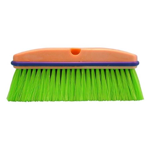 Magnolia Brush Vehicle Wash Brush  8 in Foam Plstc Blk  2-1/2 in Trim L  Green Flagged Nylon - 1 EA (455-3034)
