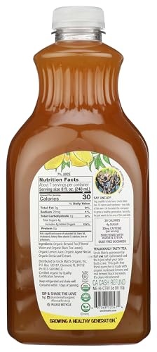 UNCLE MATTS Organic Half & Half Black Tea Lemonade, 52 FZ thumbnail