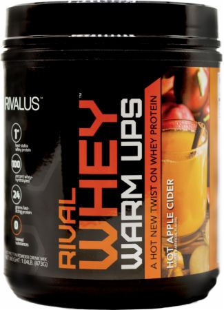 Rival Whey Warm Ups Hot Apple Cider 15 Servings - Protein Powder RIVALUS