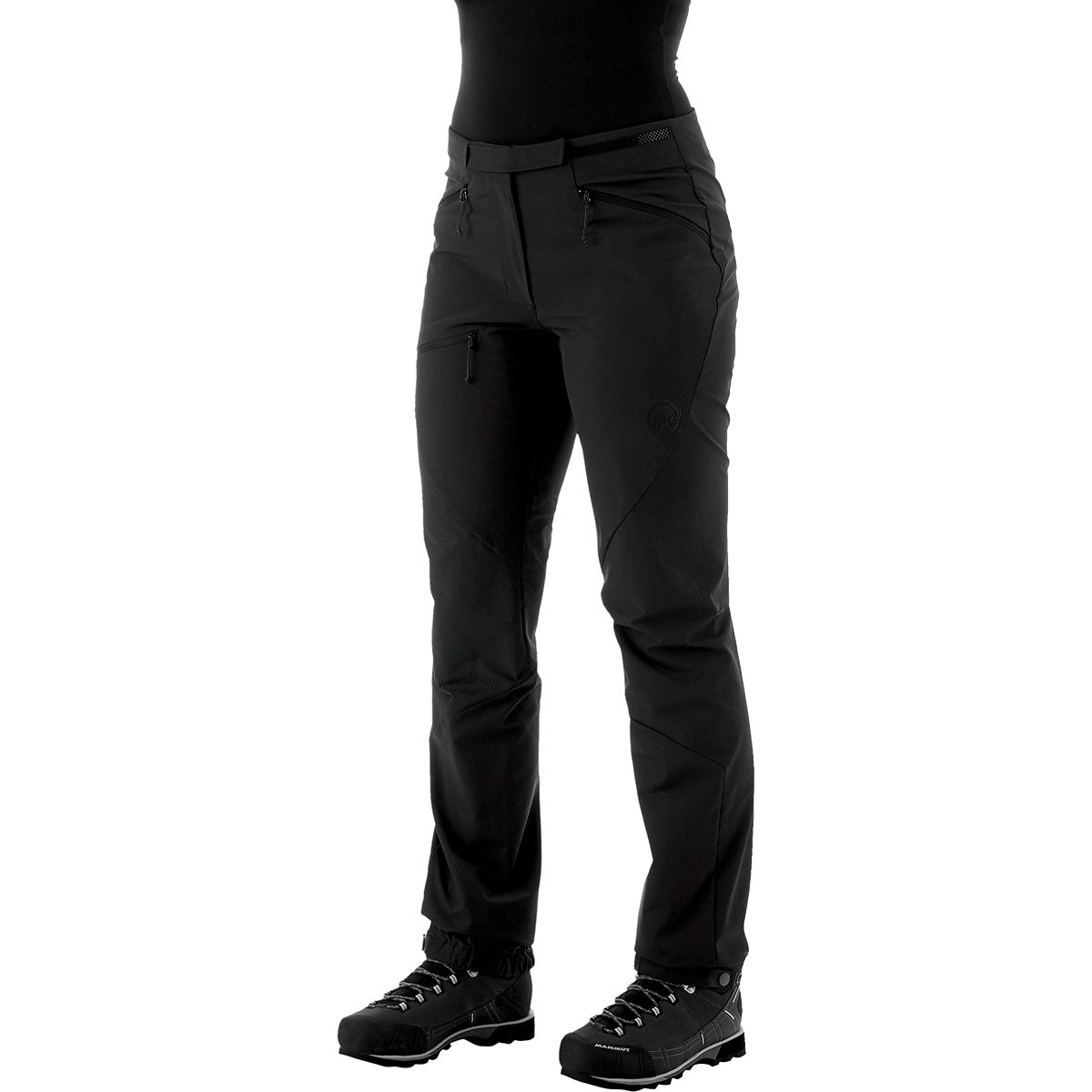 Mammut Courmayeur SO Softshell Pants - Women's 34 in Long Black 1021-00200-0001-36-10