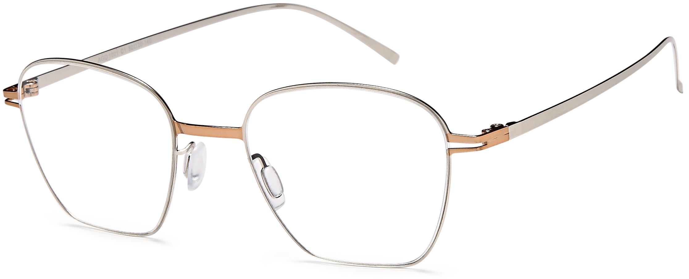 AGO AGO 1021 Eyeglasses 01-silver/gold