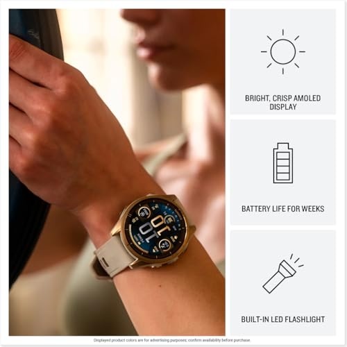 Garmin Fenix 8 47mm AMOLED GPS Watch GPS Watches Slate Gray with Black Silicone Band thumbnail