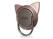 Finger Ring for Magnetic Car Mount,Metal Cell Phone Finger Holder Stand, Pop 360 Rotation Cat Shape Grip Socket Kickstand for iPhone X 7 8 Plus 6 6S S