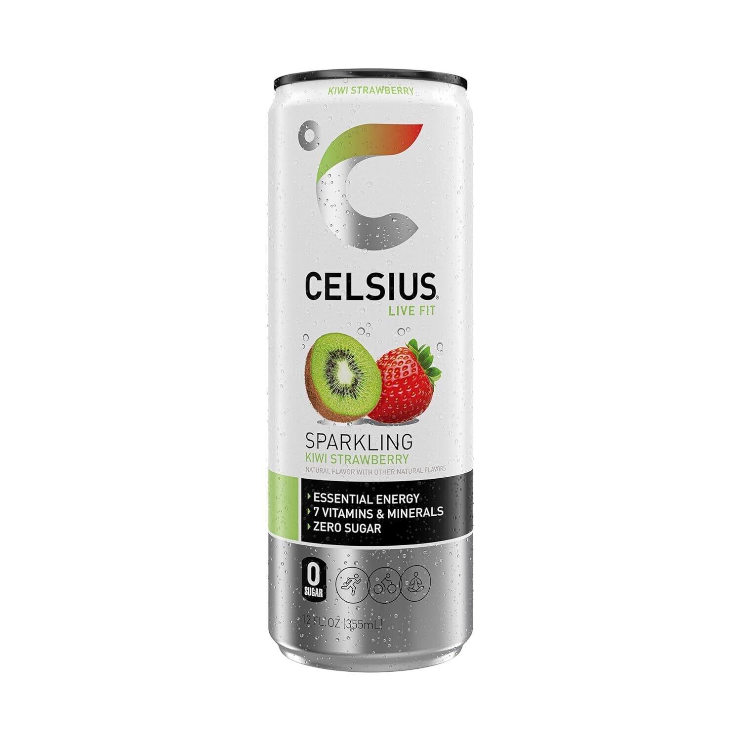 Sparkling Kiwi Strawberry, Functional Essential Energy Drink 12 Fl Oz (Pack of 1 thumbnail