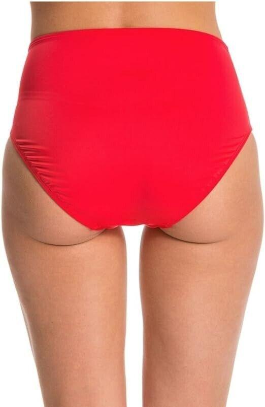 NWT SPANX Mid-Waisted Shaping Swimsuit Bottom 2658, Fruit Punch Sz 12 thumbnail