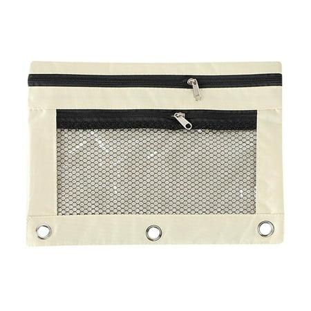 Easter Pencil Pouch 3 Ring  Zipper Pencil Pouches Case Binder Cosmetic Bag Gifts for Women
