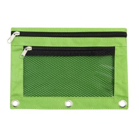 Quinlirra Easter Clearance Pencil Pouch 3 Ring  Zipper Pencil Pouches Case Binder Cosmetic Bag Gifts for Women