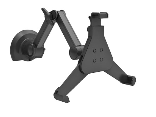 Tablet Cabinet,Wall,and Desk Mount,Blk