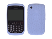 OEM BlackBerry Curve 8520, 8530, 9300, 9330 Curve 3G, Embossed Skin Case - Kandor Frost
