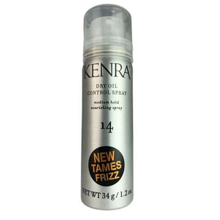 Kenra Dry Control Hair Spr. Medium Hold # 14 1.2 Oz Tames Frizz Travel Size