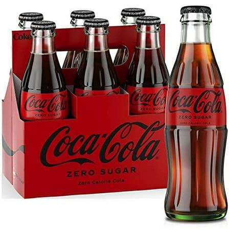 Zero Sugar Glass Bottles  8 Fl Oz  6 Pack