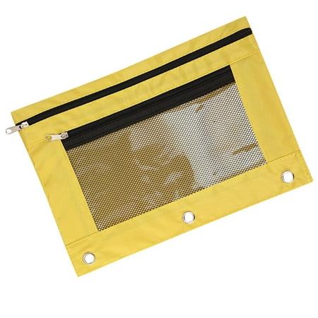FHKOEGHS Easter Crafts Pouch Pencil Pouch 3 Ring Fabric Pencil Pouches Black Pencil Case Pencil Bags Pencil Bags with Zipper Zipper