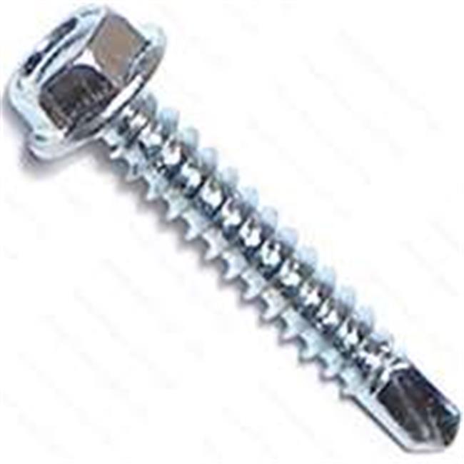 MIDWEST FASTENER 10277 Self-Drilling Screw  #8 Thread  1/4 in Drive  Drill Point
