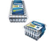 Rayovac 815-60ppf Alkaline Pro Pack (aa, 60 Pk) with 824-36ppf Pro Pack (aaa, 36 Pk)