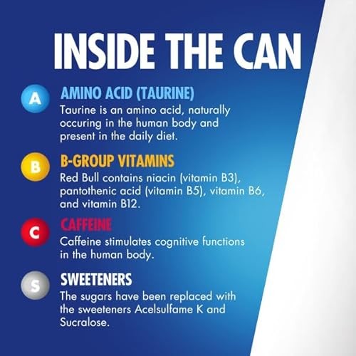 Red Bull Sugar-Free Iced Vanilla Berry Energy Drink, with 114mg Caffeine Plus Taurine & B Vitamins, 12 Fl Oz, Pack of 4 Cans thumbnail