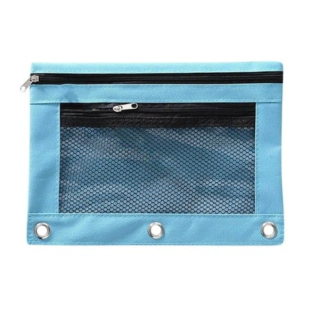 Todaioua Easter Pencil Pouch 3 Ring  Zipper Pencil Pouches Case Binder Cosmetic Bag Gifts for Women
