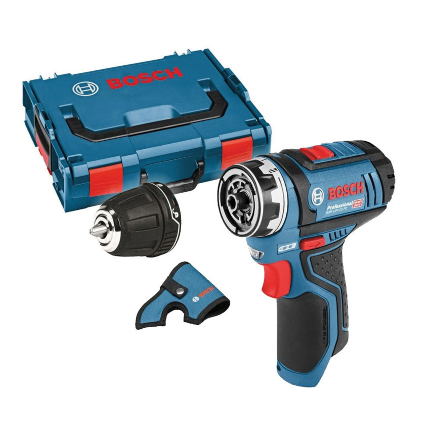 Bosch GSR 12 V-15 FC Cordless Flexiclick Drill Driver No Batteries No Battery Charger Case
