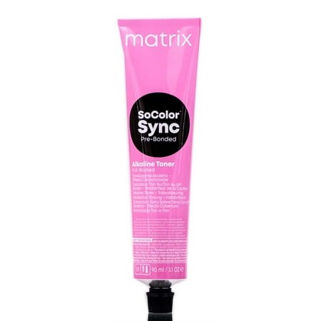 10A - Extra Light Blonde Ash   Matrix SoColor Sync Pre-Bonded Alkaline Toner Full-Bodied (3.1 Oz)   Hair Beauty Product - Pack of 1 W/ Sleek Pin Comb