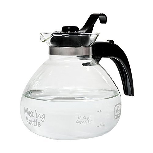One-All Clear Glass 6 Pt. Tea Kettle