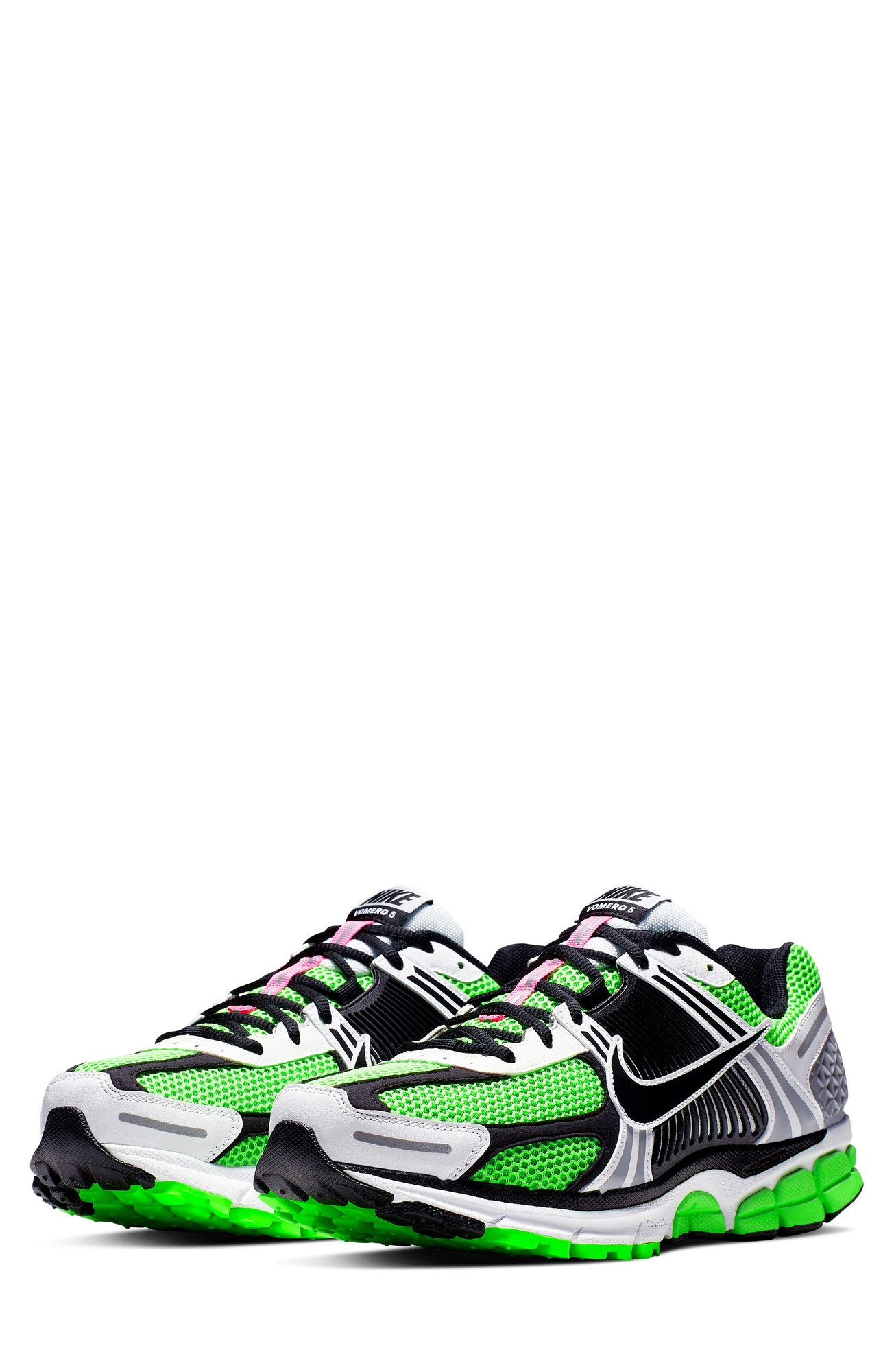 Nike Zoom Vomero 5 Electric Green Black - UK 6.5