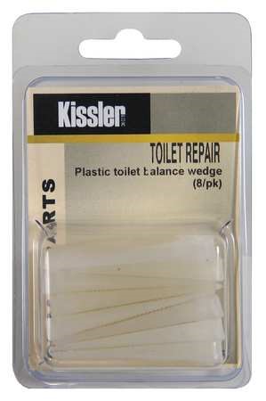 KISSLER & CO 757-5105 Toilet Stabilizing Shims, PK8