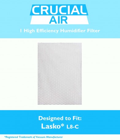 Replacement Humidifier Filter, Fits Lasko Natural Cascade 1128 & 1129, Compatible with Part L8-C