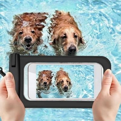 Fufafayo Savings Universal Phone Pouch IPX8 Phone Case for Beach Underwater Cellphone Dry Bag with Lanyard Fits All Phones up to 6.7IN Clearance Promo