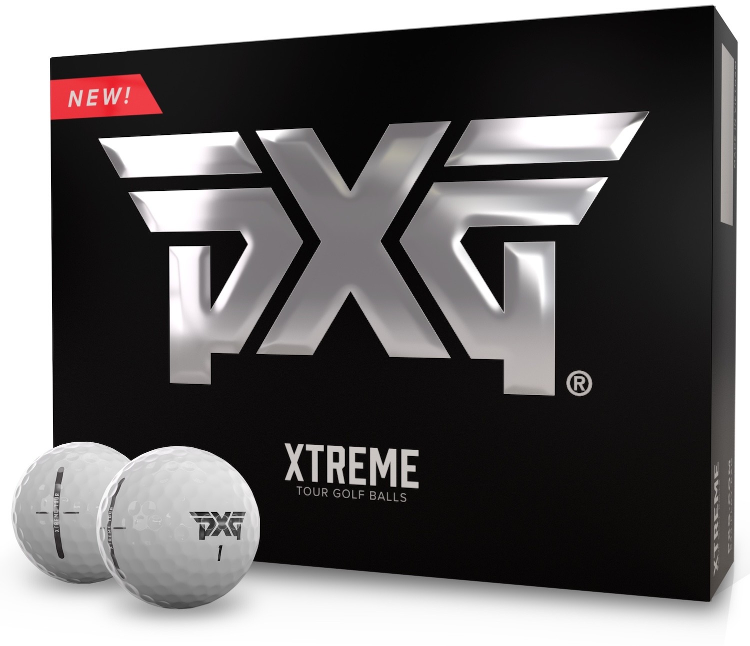 Photo 1 of PXG XTREME TOUR GOLF BALLS - WHITE - 1 Dozen