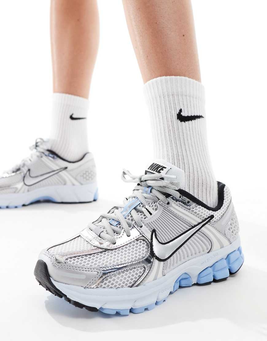 Nike Zoom Vomero 5 Metallic Silver Blue Tint (Women's) - UK 3