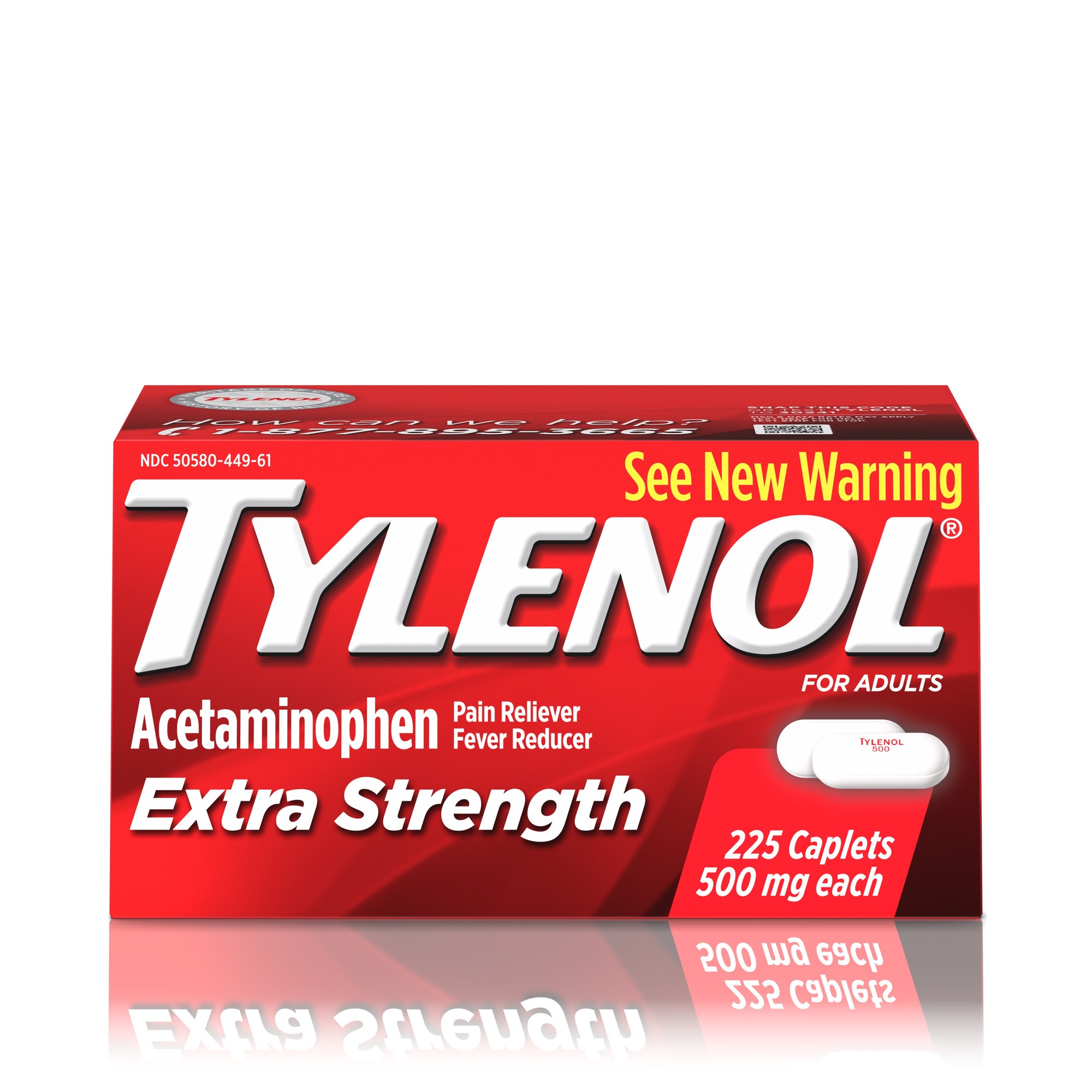Tylenol - Extra Strength - 225 Caplets