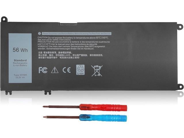 33YDH Battery for Dell Inspiron 17 7000 7778 7779 7786 7773 15 7577 G3 3579 3779 G5 5587 G7 7588 Latitude 13 3380 14 3490 15 3590 3580 P30E P30E001.