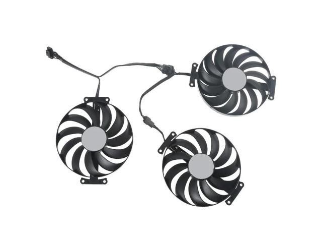 For 95mm T129215SU CF1010U12S Graphics Card Fan Replacement for RTX 3060 3070 3080 Ti 3090 Gaming GPU Cooler