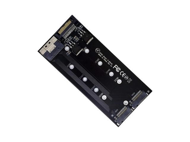 For PCIE Express 3.0 4.0 Raid Card VROC Dual 2X NVME M.2 AHCI Raid0 Hyper for Adapter Slimline SFF-8654 8X