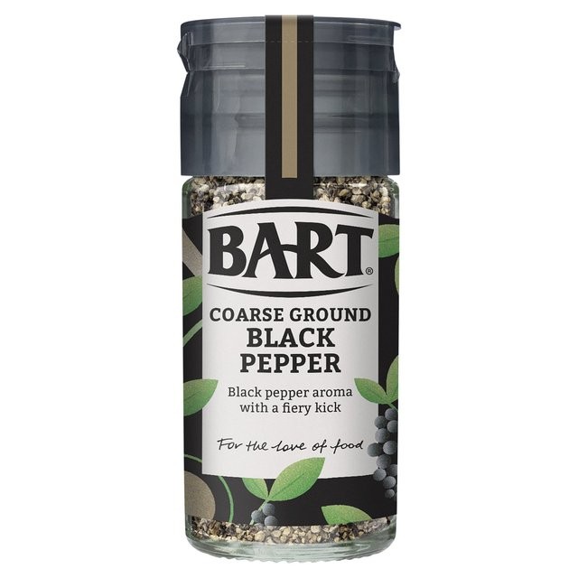 Bart Spices Bart Black Pepper Coarse Ground, 38g