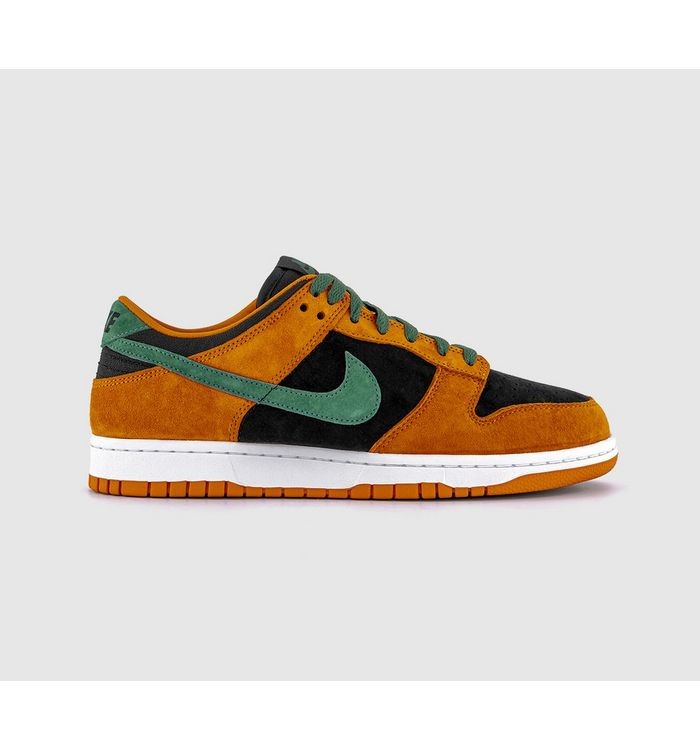 Nike Dunk Low Trainers Black Nori Ceramic SP in Brown, 10