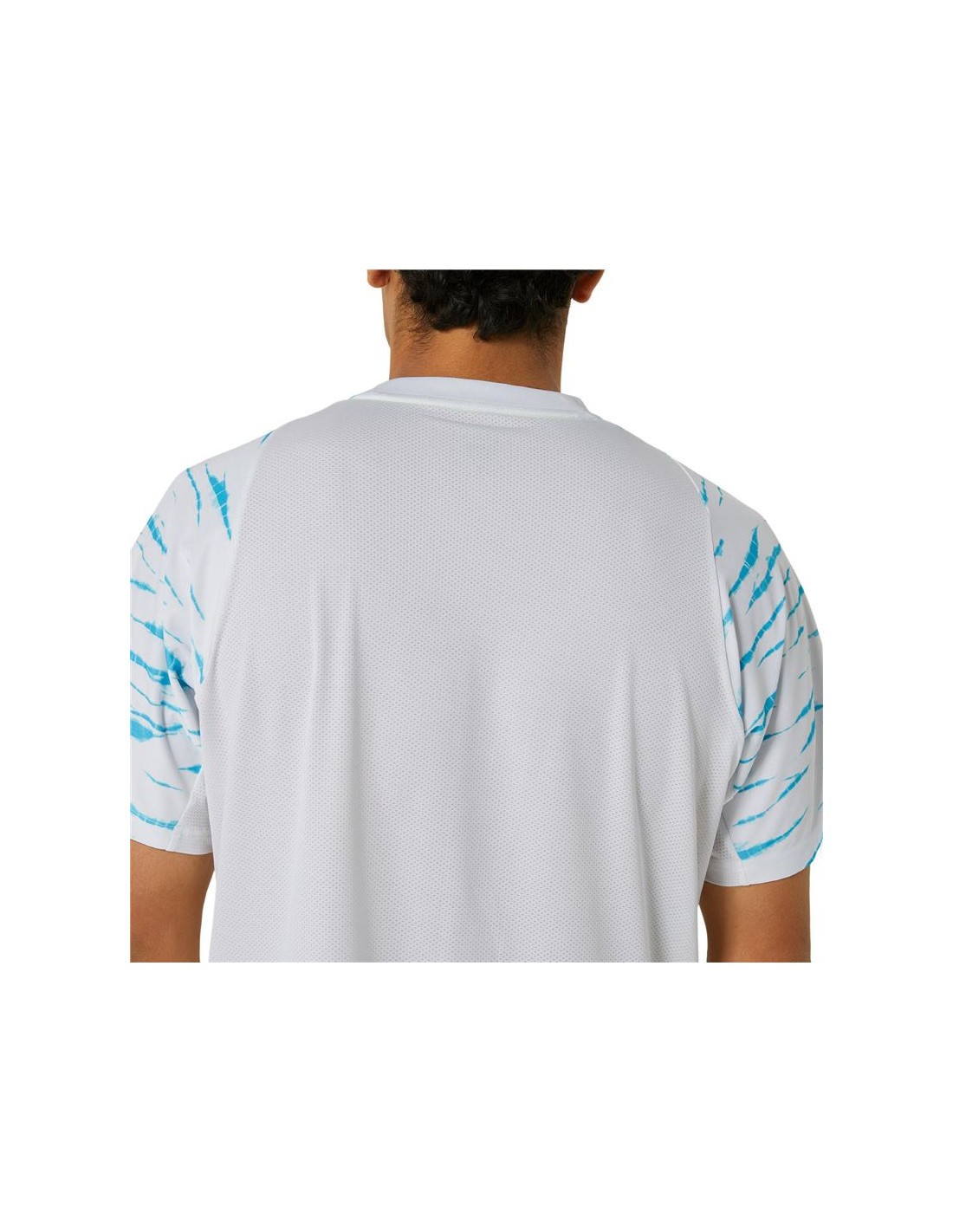 Camiseta De Tenis Asics Game Ss Top Hombre Blanco thumbnail